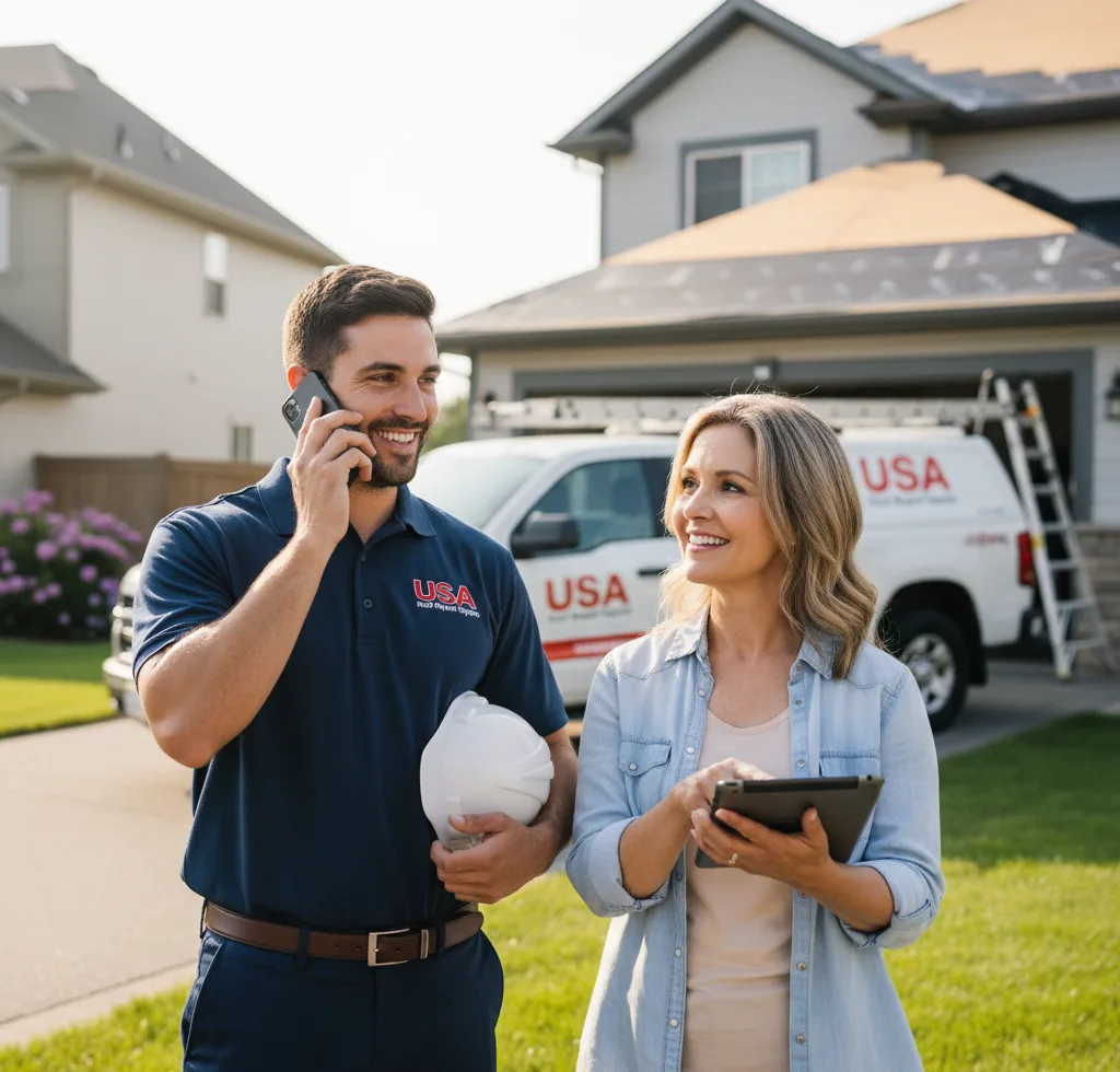 USA Roof Repair Experts customer support in New River